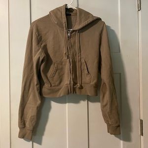 brandy melville crystal hoodie